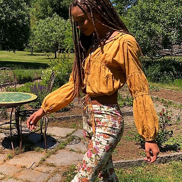 Free People Daisy Days Crop Top - Picture 7 of 7